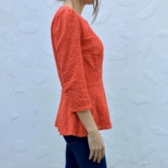 ANTHROPOLOGIE Moulinette Soeurs Peplum Blo… - Picture 10 of 14